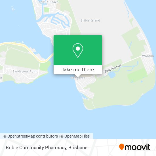 Bribie Community Pharmacy map