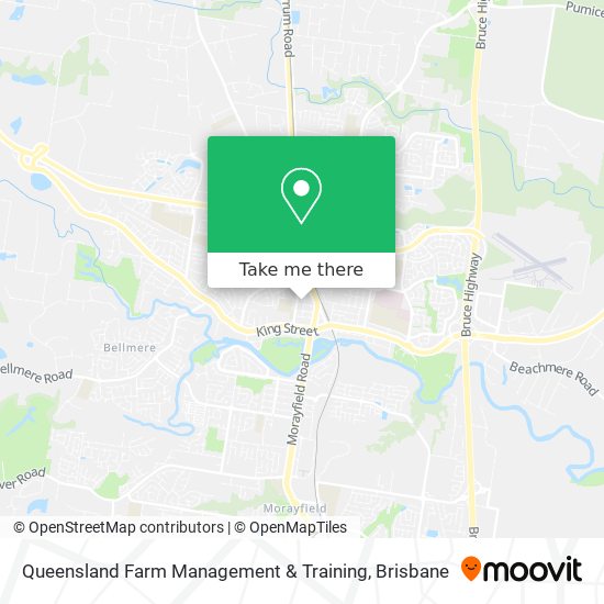 Queensland Farm Management & Training map