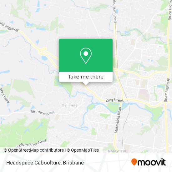 Headspace Caboolture map