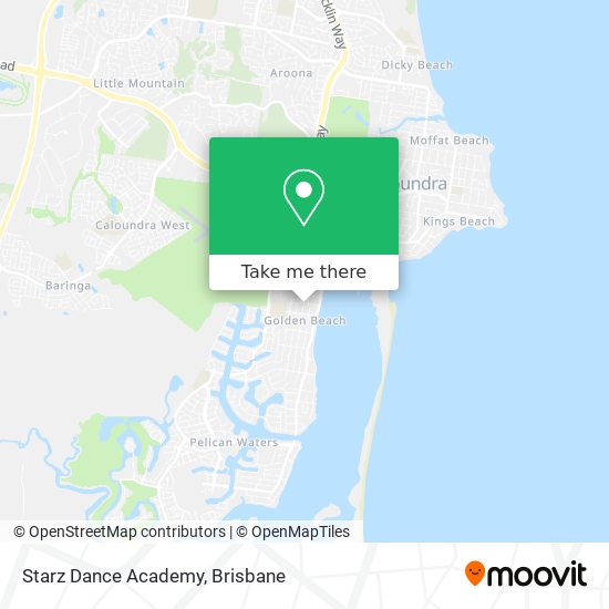 Starz Dance Academy map