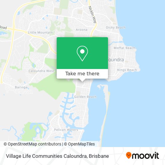 Village Life Communities Caloundra map