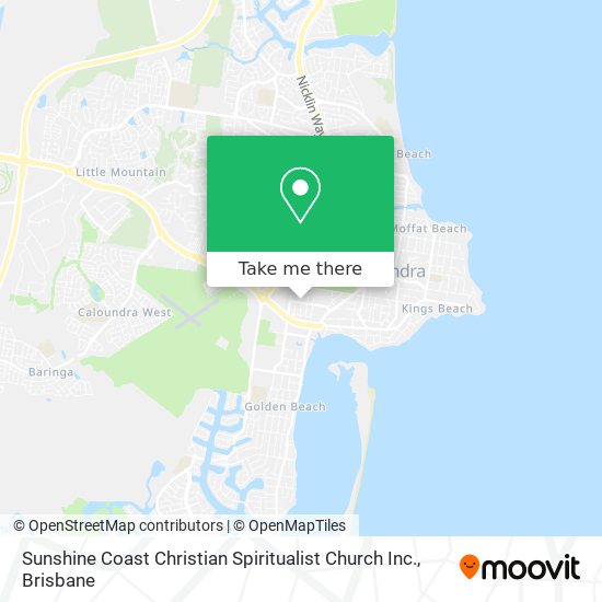 Sunshine Coast Christian Spiritualist Church Inc. map