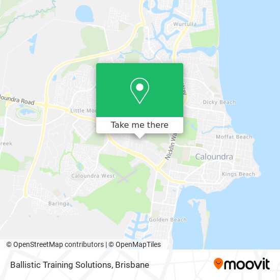 Ballistic Training Solutions map