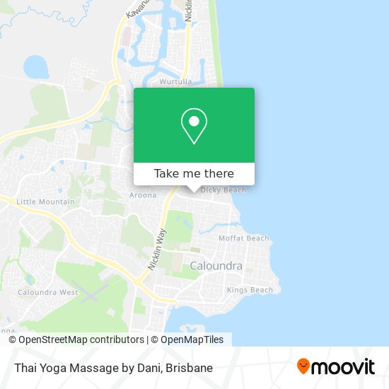 Mapa Thai Yoga Massage by Dani