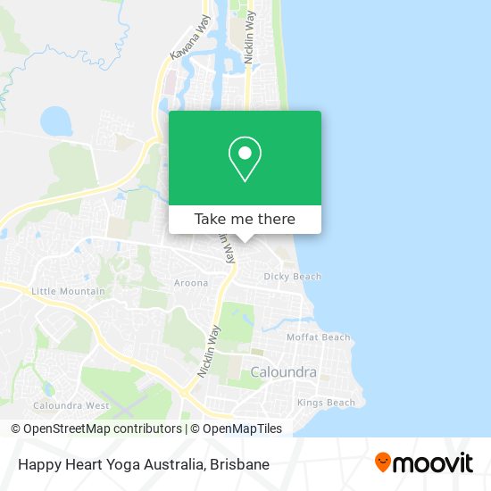 Happy Heart Yoga Australia map