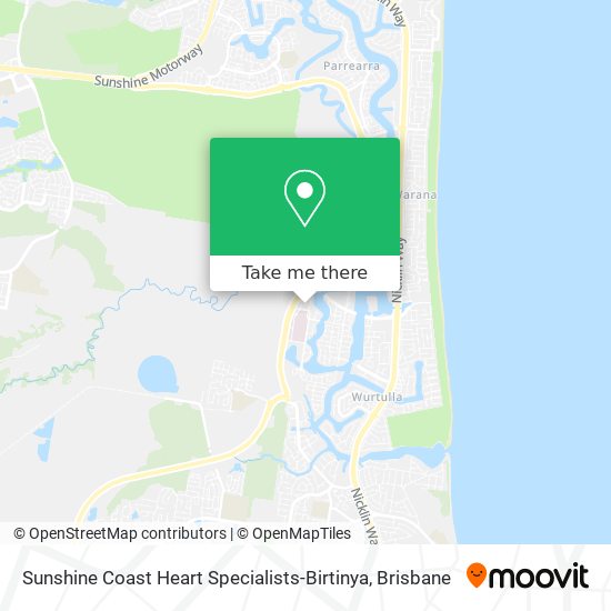 Sunshine Coast Heart Specialists-Birtinya map