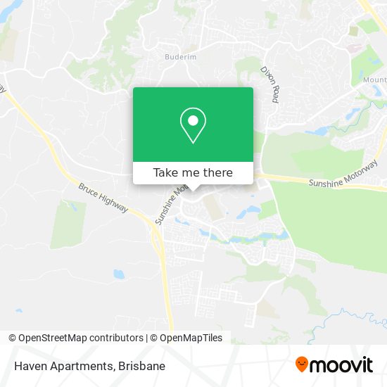 Haven Apartments map