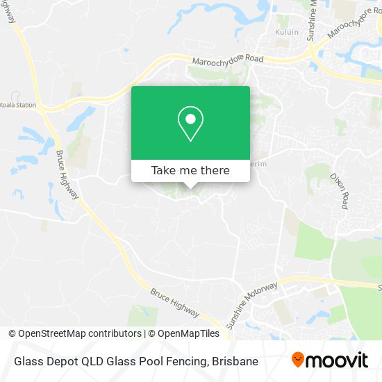 Glass Depot QLD Glass Pool Fencing map