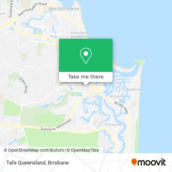 Tafe Queensland map