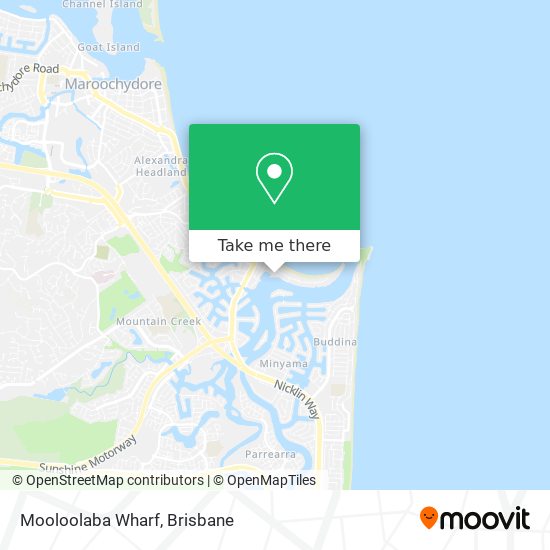 Mooloolaba Wharf map