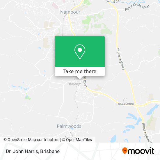 Dr. John Harris map