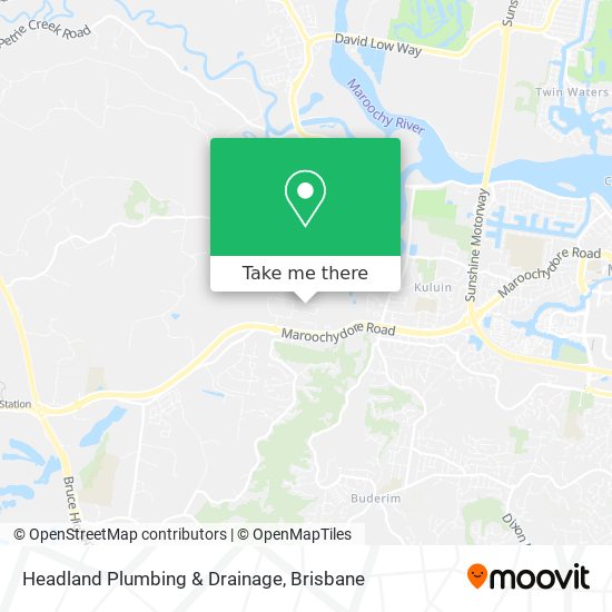 Mapa Headland Plumbing & Drainage