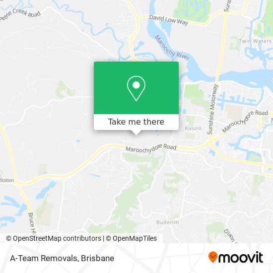 A-Team Removals map