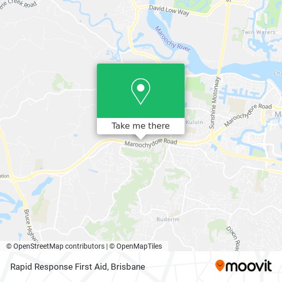 Mapa Rapid Response First Aid