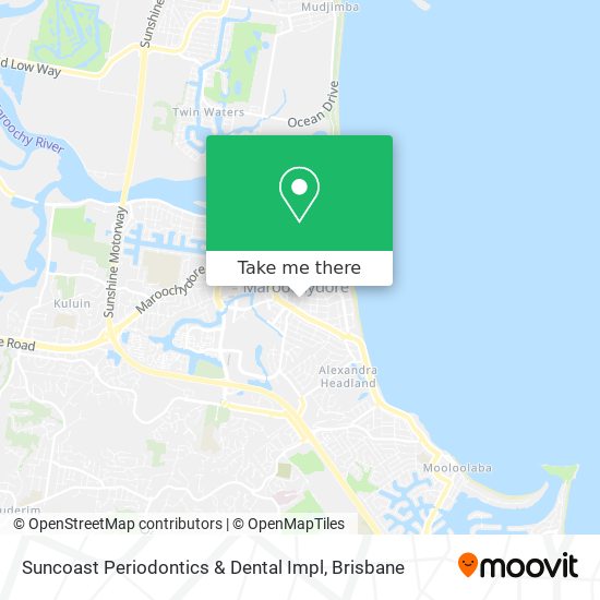 Suncoast Periodontics & Dental Impl map