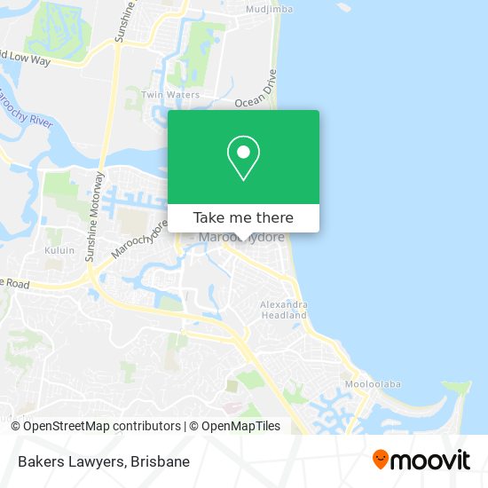 Bakers Lawyers map