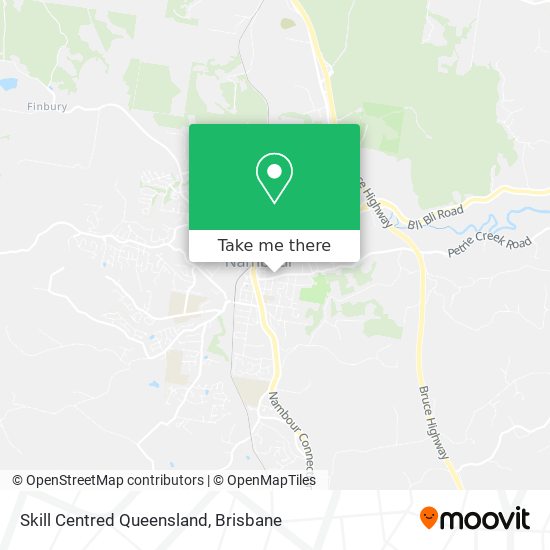 Skill Centred Queensland map
