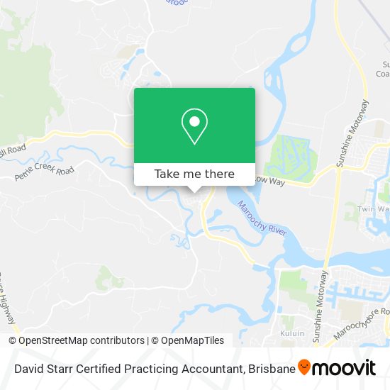 David Starr Certified Practicing Accountant map