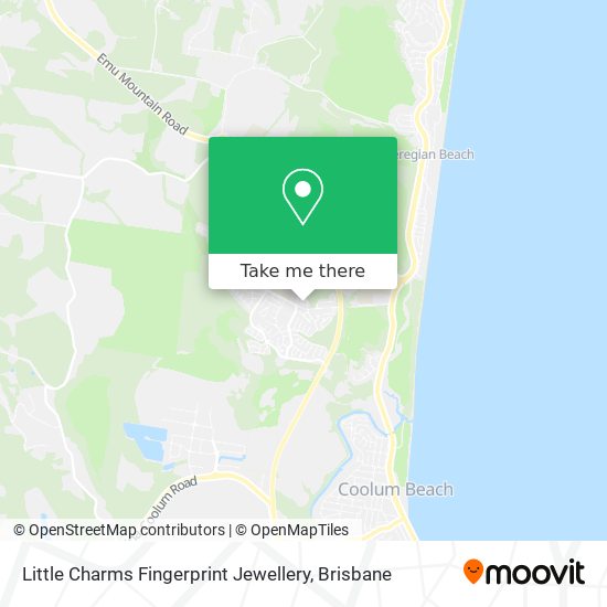 Little Charms Fingerprint Jewellery map