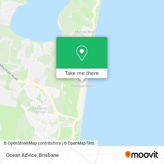 Ocean Advice map