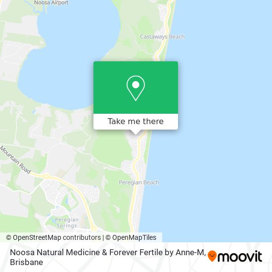 Noosa Natural Medicine & Forever Fertile by Anne-M map