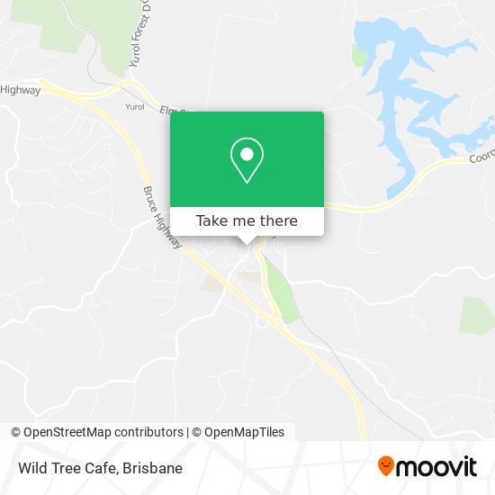 Wild Tree Cafe map
