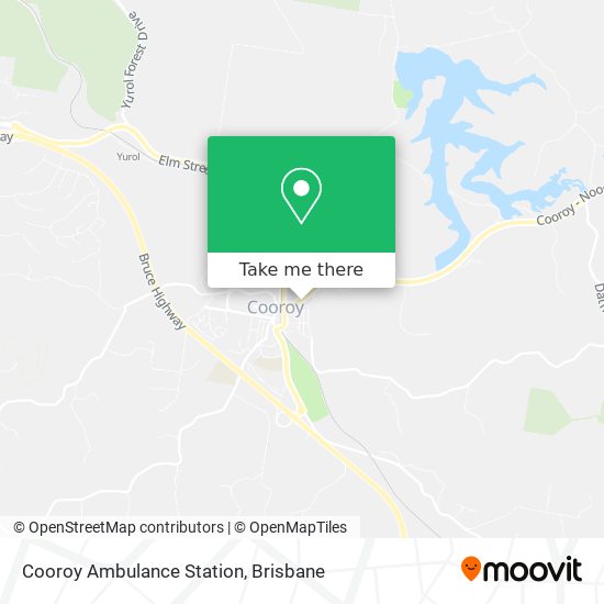 Cooroy Ambulance Station map