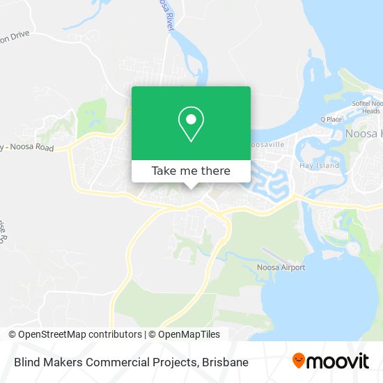 Blind Makers Commercial Projects map