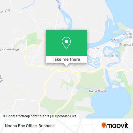 Noosa Box Office map