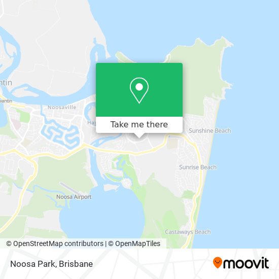 Noosa Park map