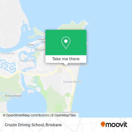 Cruizin Driving School map