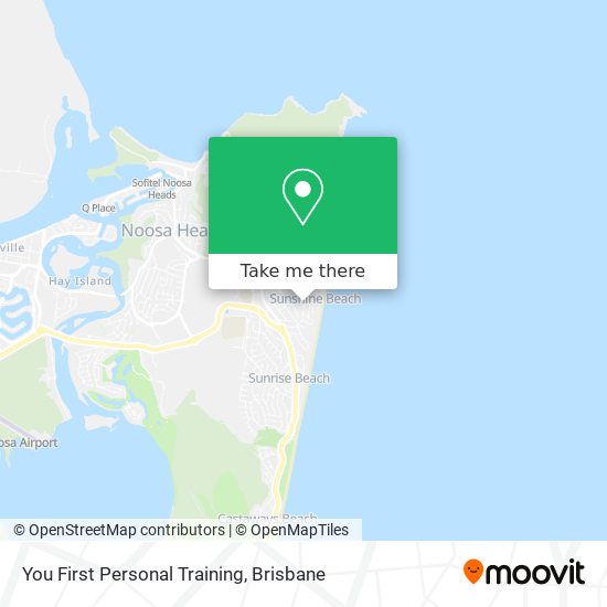 You First Personal Training map