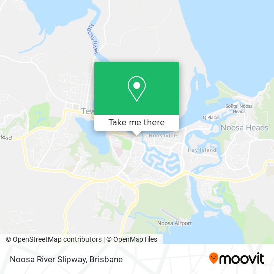 Noosa River Slipway map