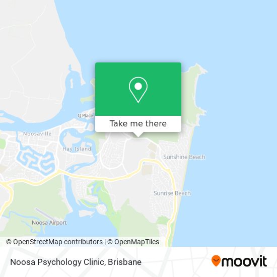 Noosa Psychology Clinic map
