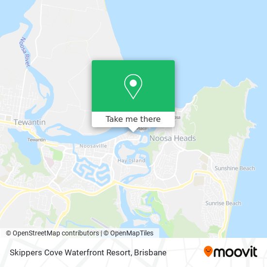Skippers Cove Waterfront Resort map