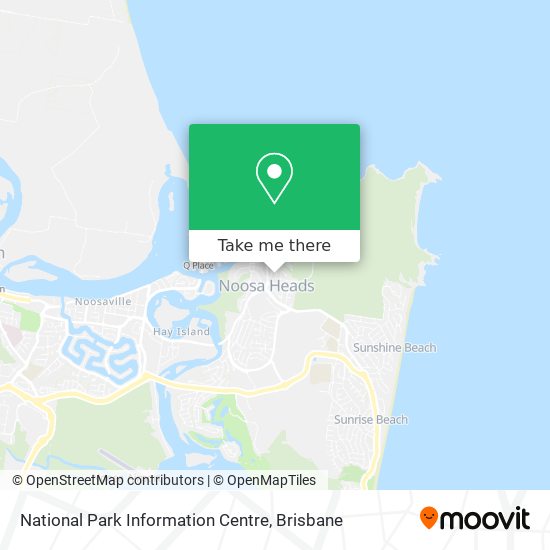 National Park Information Centre map