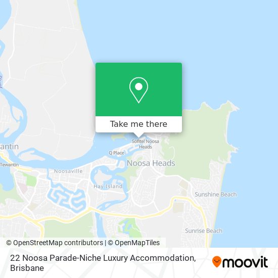 22 Noosa Parade-Niche Luxury Accommodation map