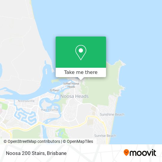 Noosa 200 Stairs map