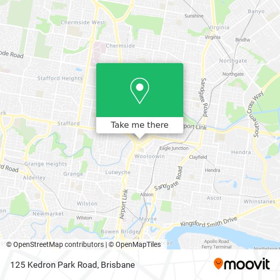 125 Kedron Park Road map