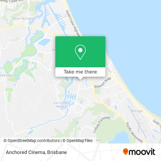 Anchored Cinema map