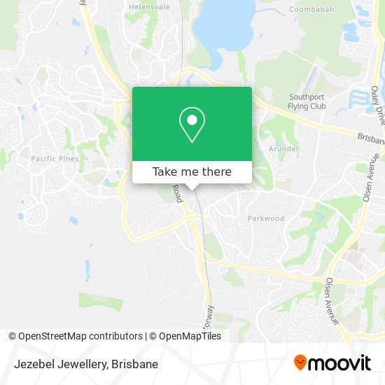 Jezebel Jewellery map