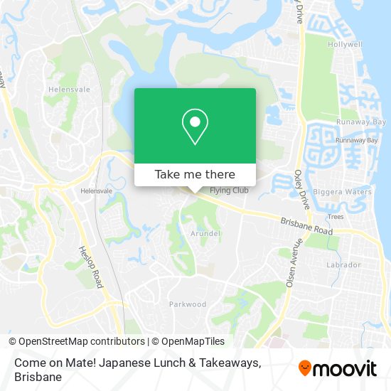 Come on Mate! Japanese Lunch & Takeaways map