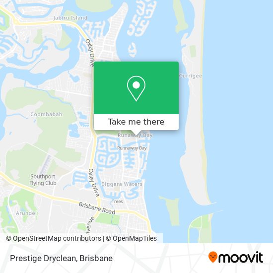 Prestige Dryclean map