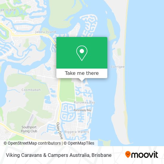 Viking Caravans & Campers Australia map
