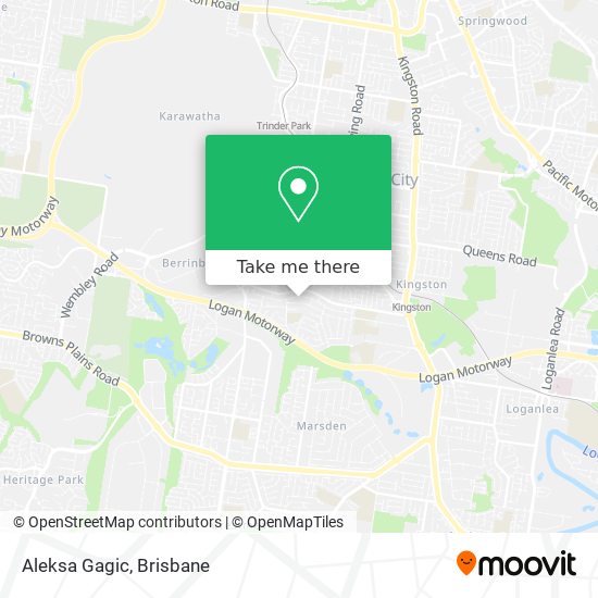 Aleksa Gagic map