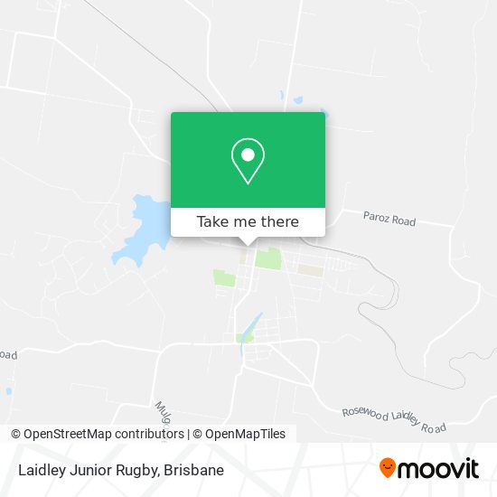 Mapa Laidley Junior Rugby