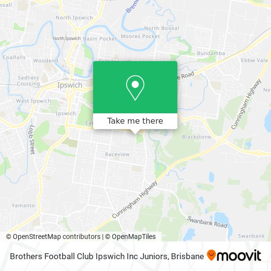 Brothers Football Club Ipswich Inc Juniors map