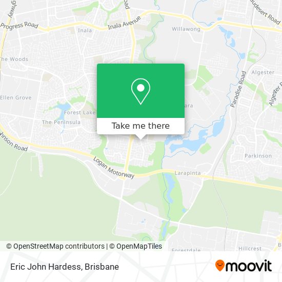Eric John Hardess map