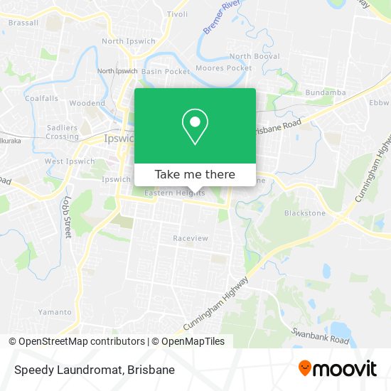 Speedy Laundromat map