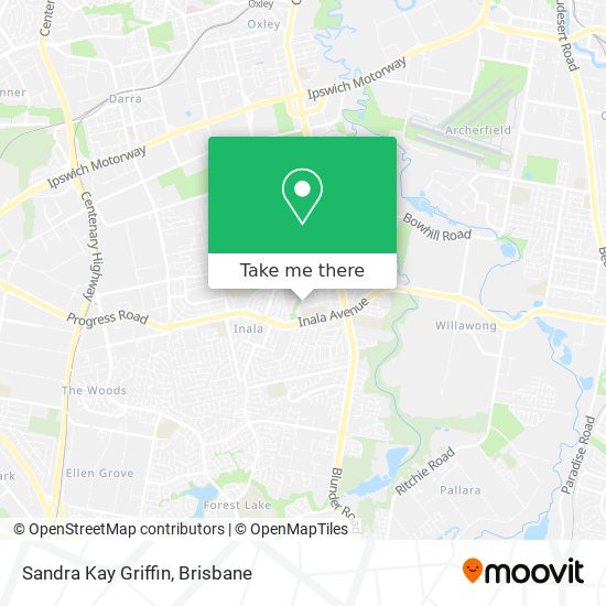 Sandra Kay Griffin map